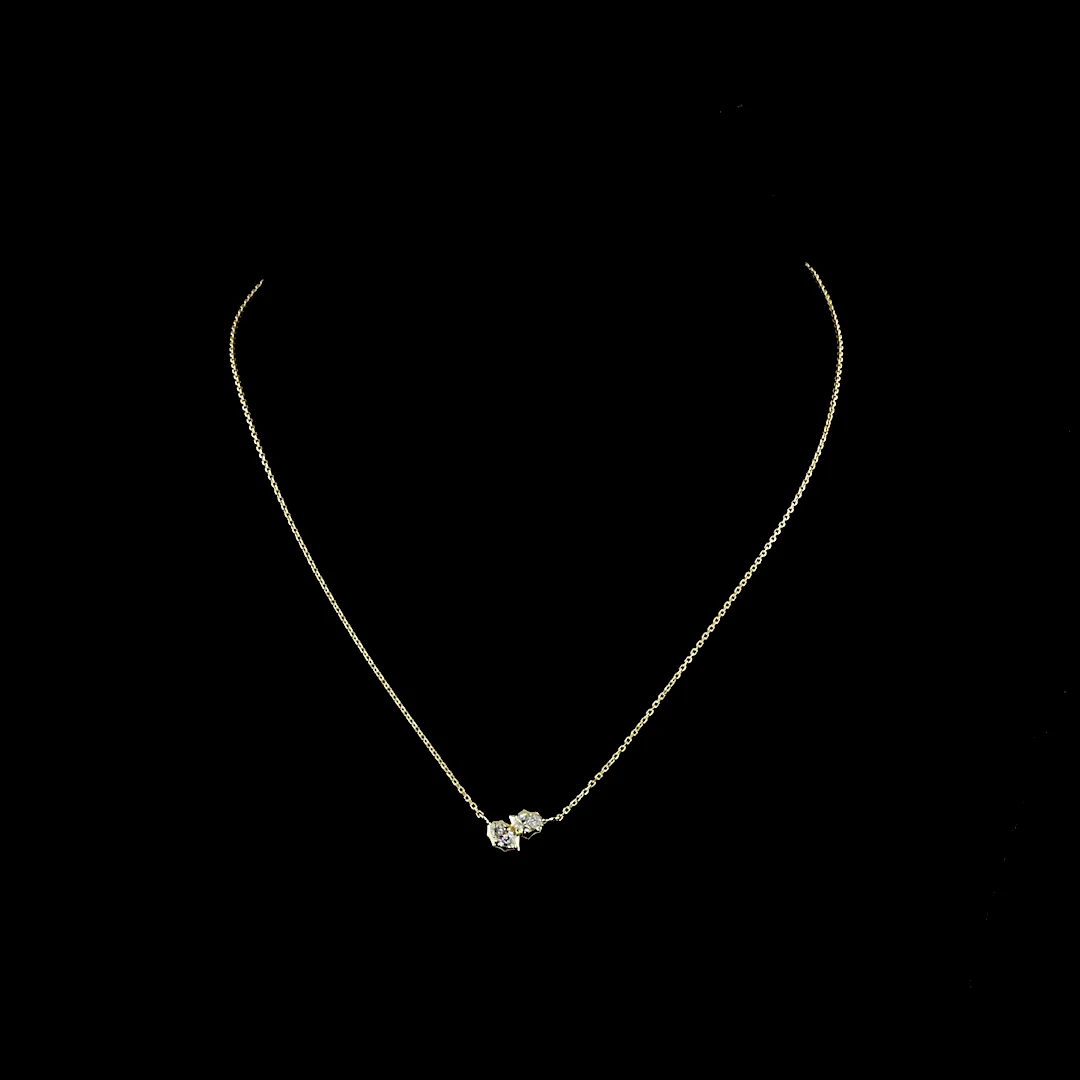 0.4 Cts 14k Yellow Gold Marquise Shape Pendant Pendant - Video