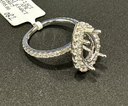 0.82 Cts 14k Rose Gold Round Shape 3/4 Band Eternity Band