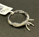 0.93 Cts 14k Yellow Gold Emerald Shape Half Eternity Eternity Band