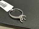 106.41 Cts 14k White Gold Old European Brilliant Shape Riviera Necklace