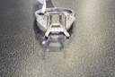 0.12 Cts 18k Yellow Gold Oval Shape Hidden Halo Ring